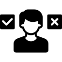 icon representing structured communication and skill development through coaching